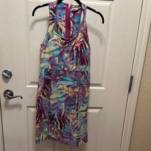 Title Nine Colorful Abstract Print Active Dress Size 4